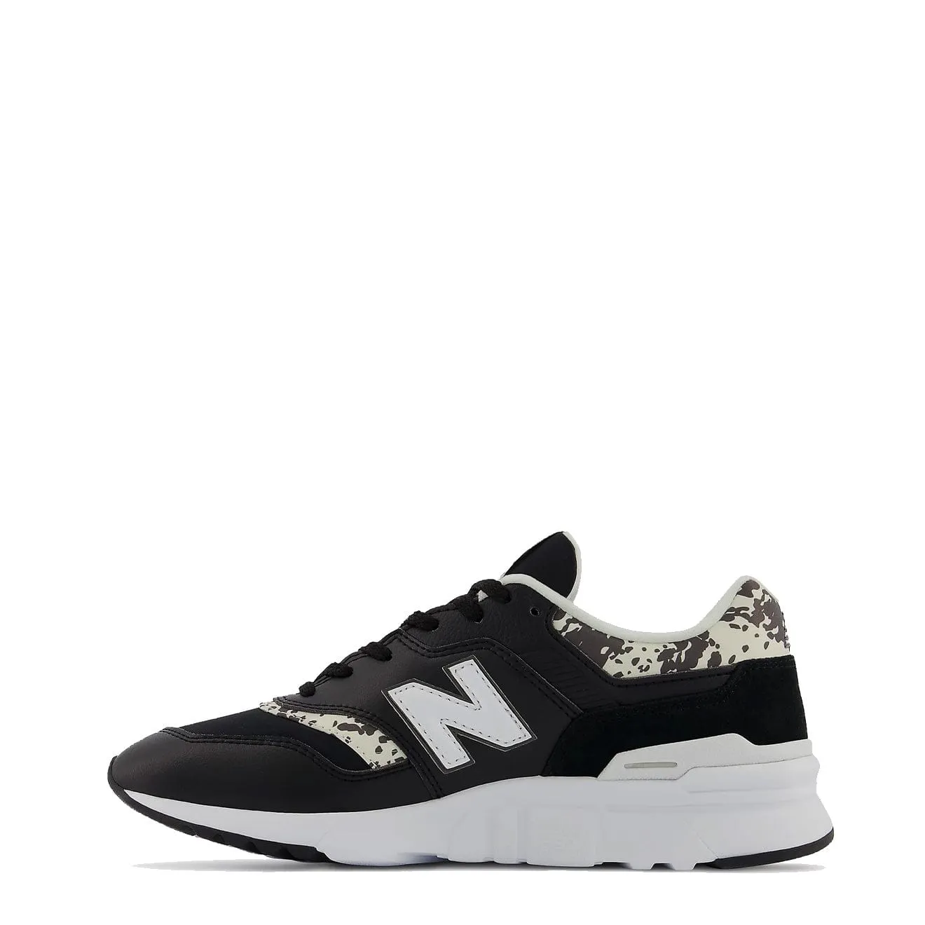 New Balance Womens 997H Trainers Black / Raw Cashew