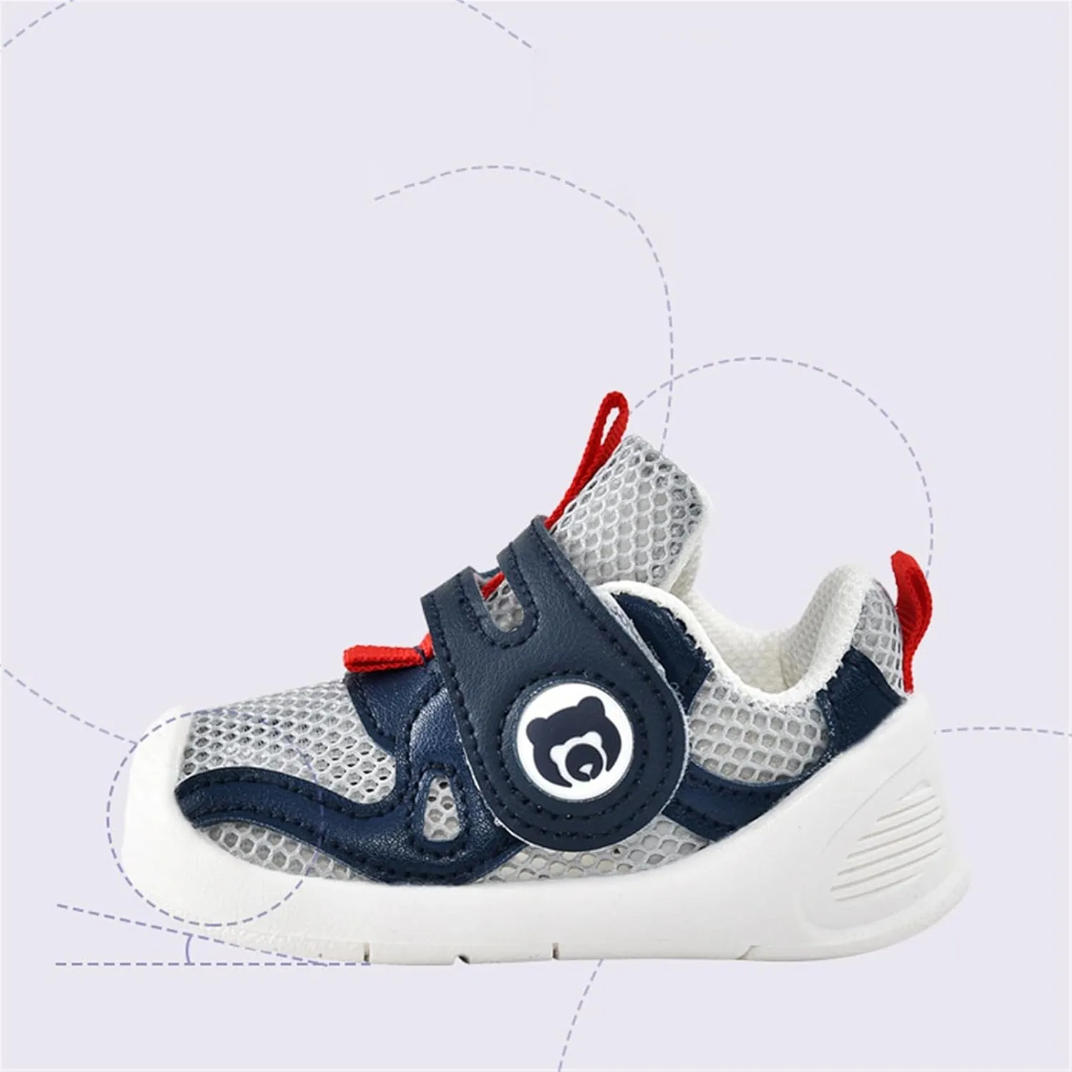 Newborns Toddler Baby Mesh Neck Walking Sandals 2025 Trendy Uk Boy Girls Sports Shoes Cute Non Slip Mesh Sandals