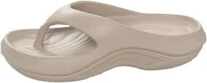 Orthopedic Sandals for Women Arch Support Flip Flops & Slides Comfortable Walking Thong Sandals Recovery Flip Flops Pillow Soft Summer Beach Shoes for Plantar Fasciitis Lightweight Non Slip Slippers