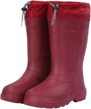 Outdoor Work Booties Women's High Top Rain Boots Waterproof Rubber Shoes Anti Slip Water Shoes Outdoor Gardening Work