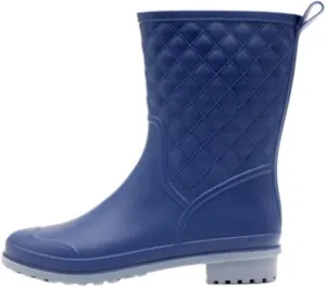 Outdoor Work Booties Women's Mid Tube Anti Slip Water Shoes Plastic Waterproof Outdoor Rain Boots Outdoor Gardening Work