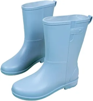Outdoor Work Booties Women's Mid Tube Rain Boots Summer Non Slip Waterproof Outdoor Water Shoes Outdoor Gardening Work