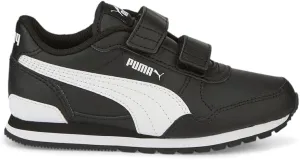 PUMA Kids Boys St Runner V3 L V Slip On Sneakers Shoes Casual - Black - Size 12.5 M