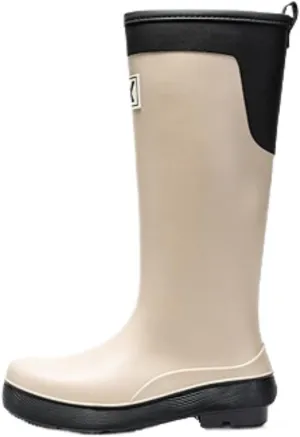 Rain Boots Footwear Women's High Top Rain Boots Outdoor Water Boots Non Slip Waterproof Rubber Shoes Outdoor Work Boots