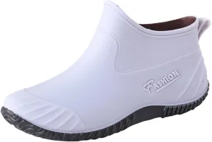 Rain Boots for Women insulated Waterproof Rubber Wellies Fashion Gardening Lightweight Warm Comfortable Wide Calf Boots Outdoor
