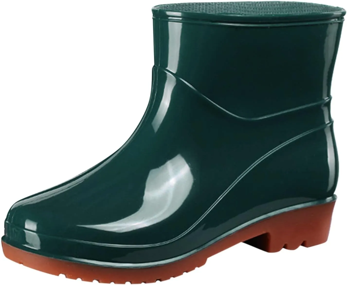 Rain Boots Women Women's Short Rain Boots Waterproof Garden Shoes Outdoor Work Boot for Hunting Gardening Farming
