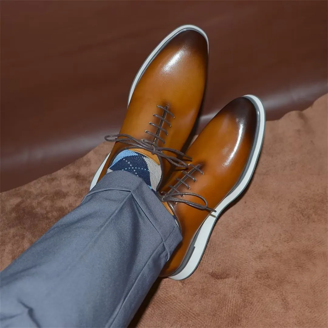 Refined Classic Leather Dress Shoes