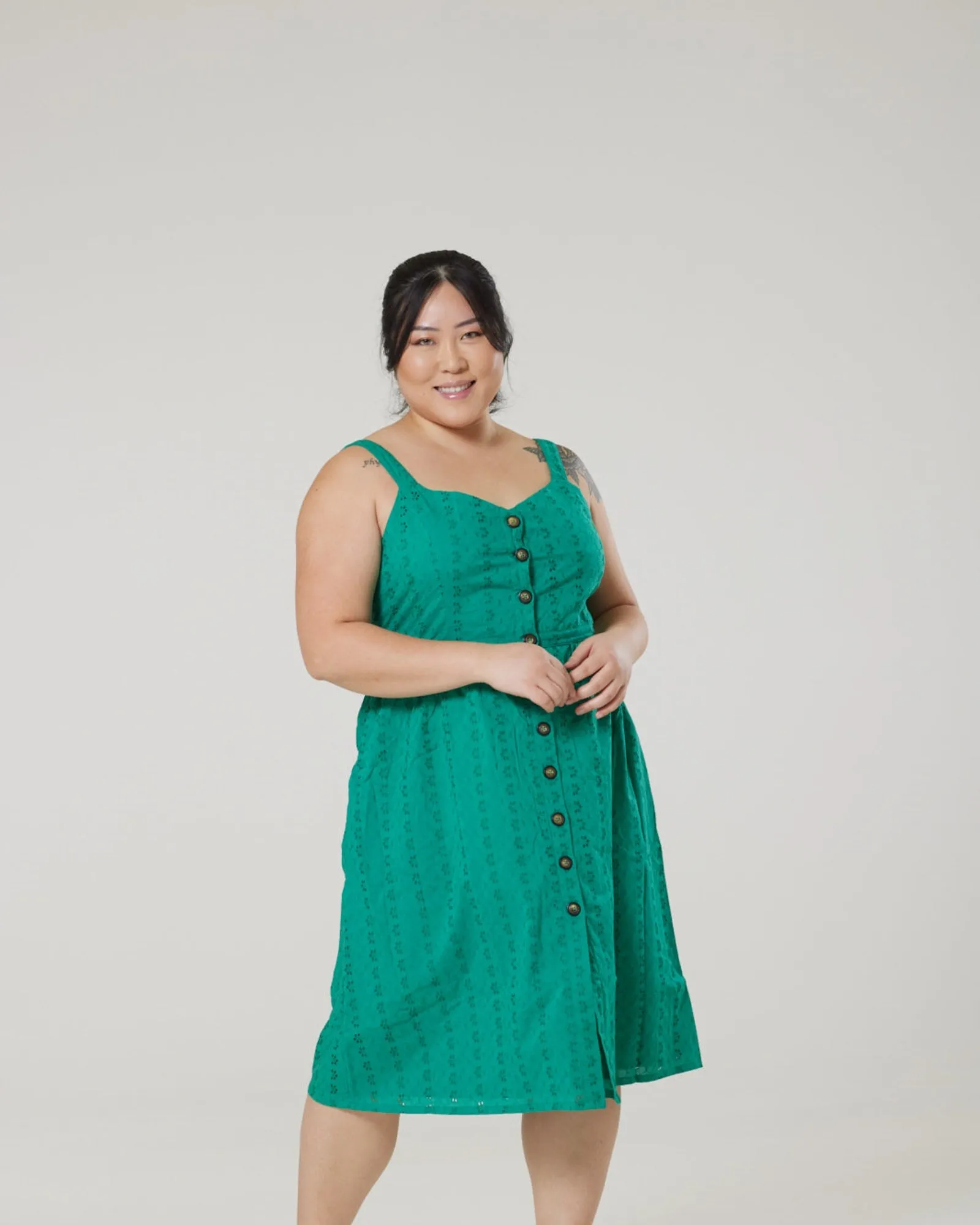 Remmy Green Dress | Kelly Green