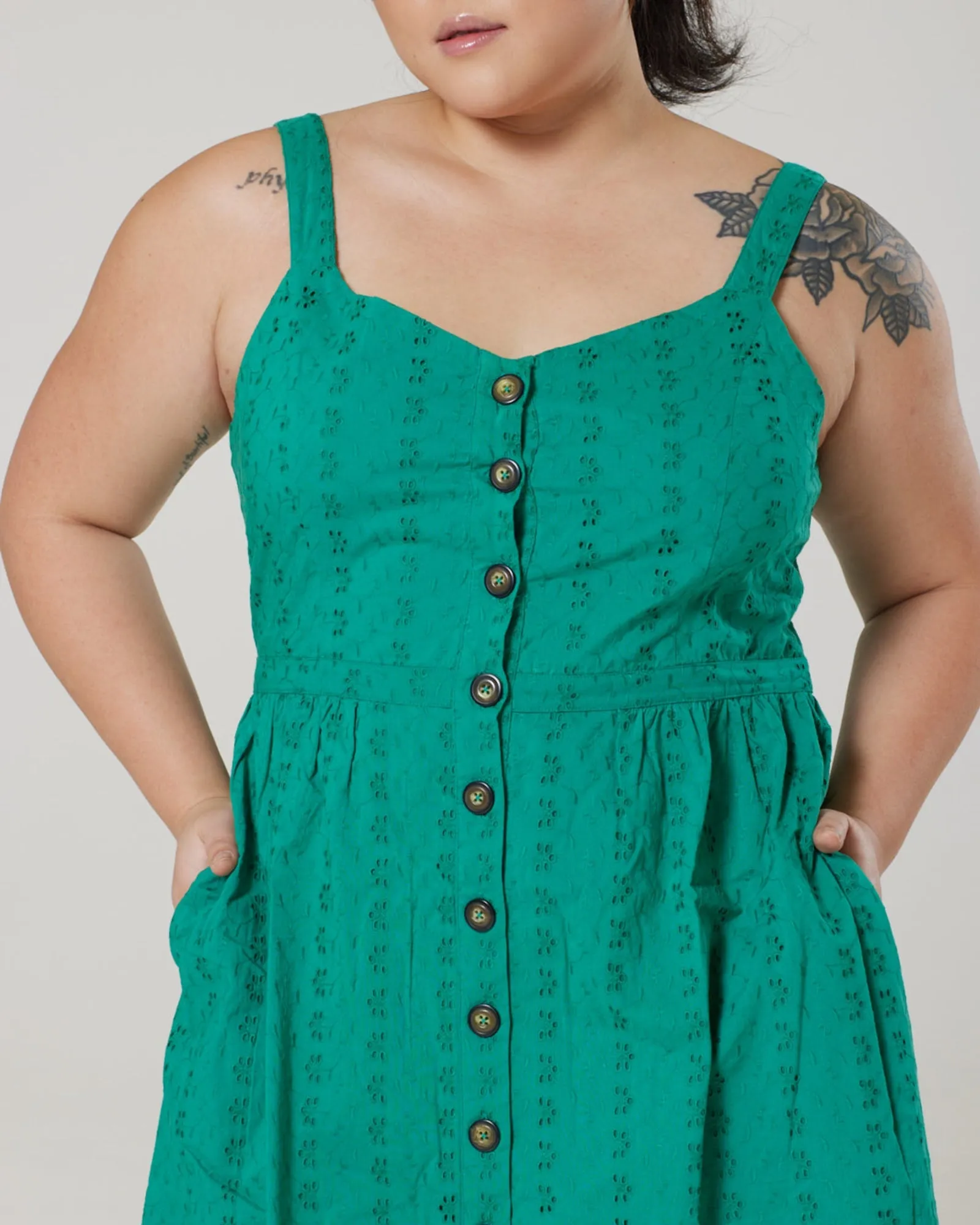 Remmy Green Dress | Kelly Green