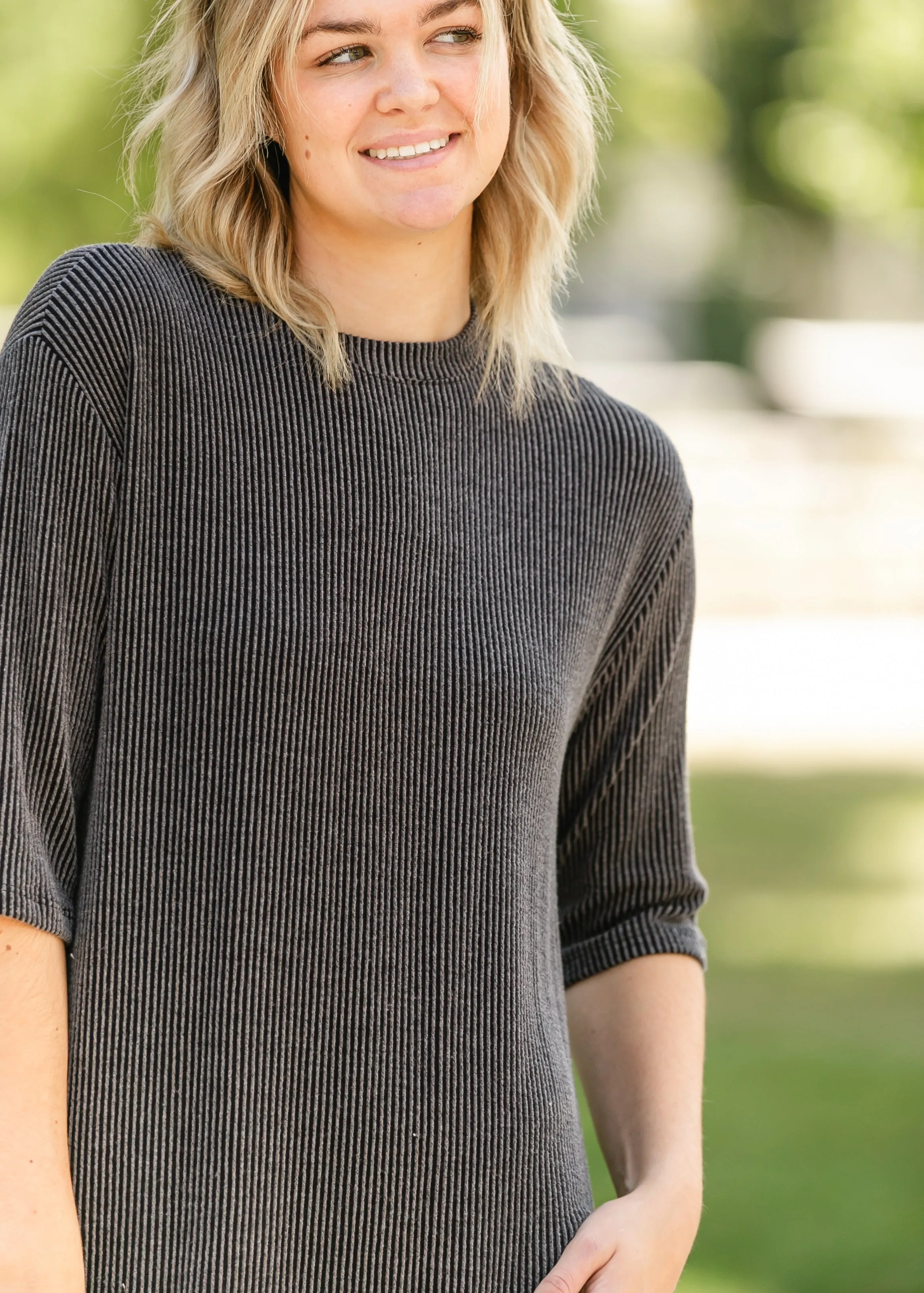 Round Neck Half Sleeve Dress - FINAL SALE