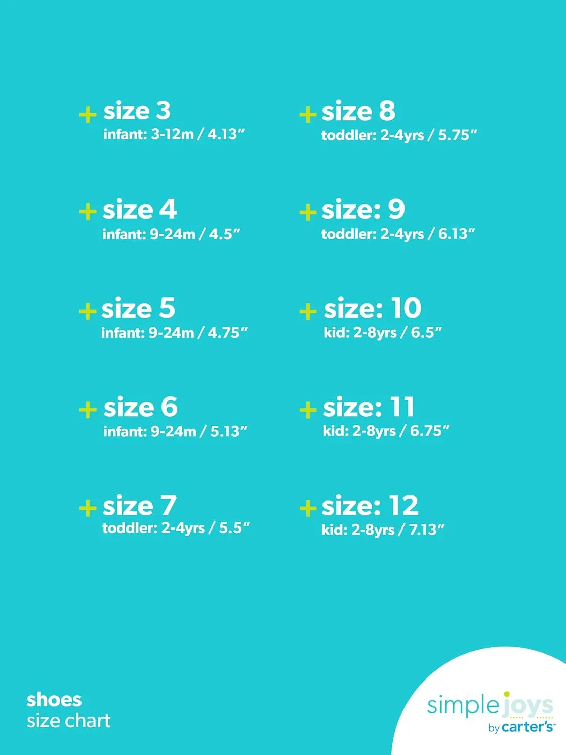 Simple Joys by Carter's Baby-Girl's Jesse Sneaker
