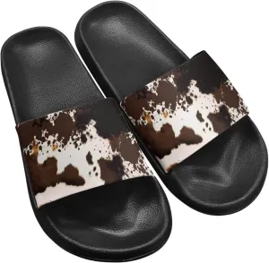 Slides & Slippers for Women & Men Casual Pool Sandals Open Toe Shower Shoes Summer Footwear Gift for Family Friends