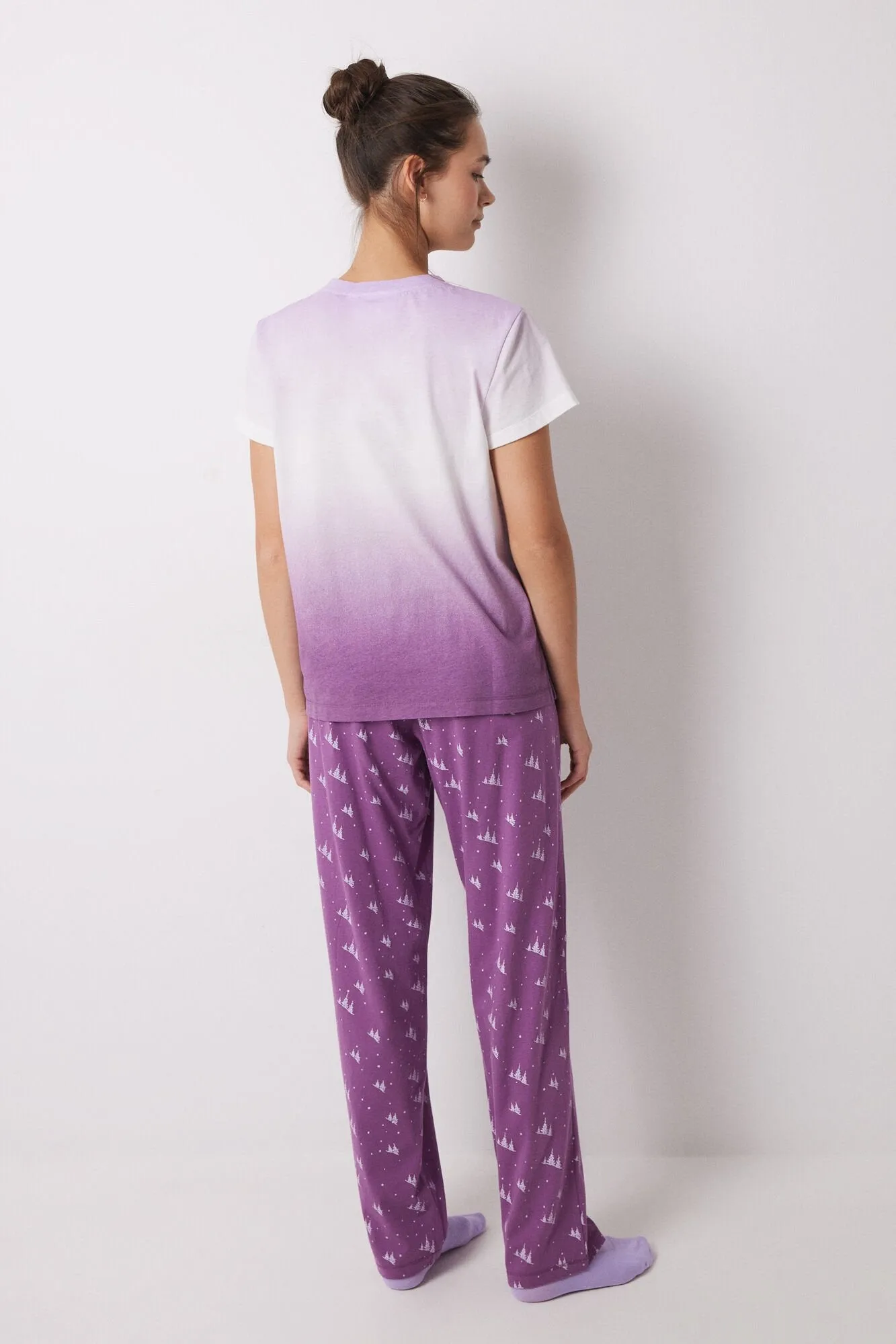 Snoopy 100% cotton gradient pajamas