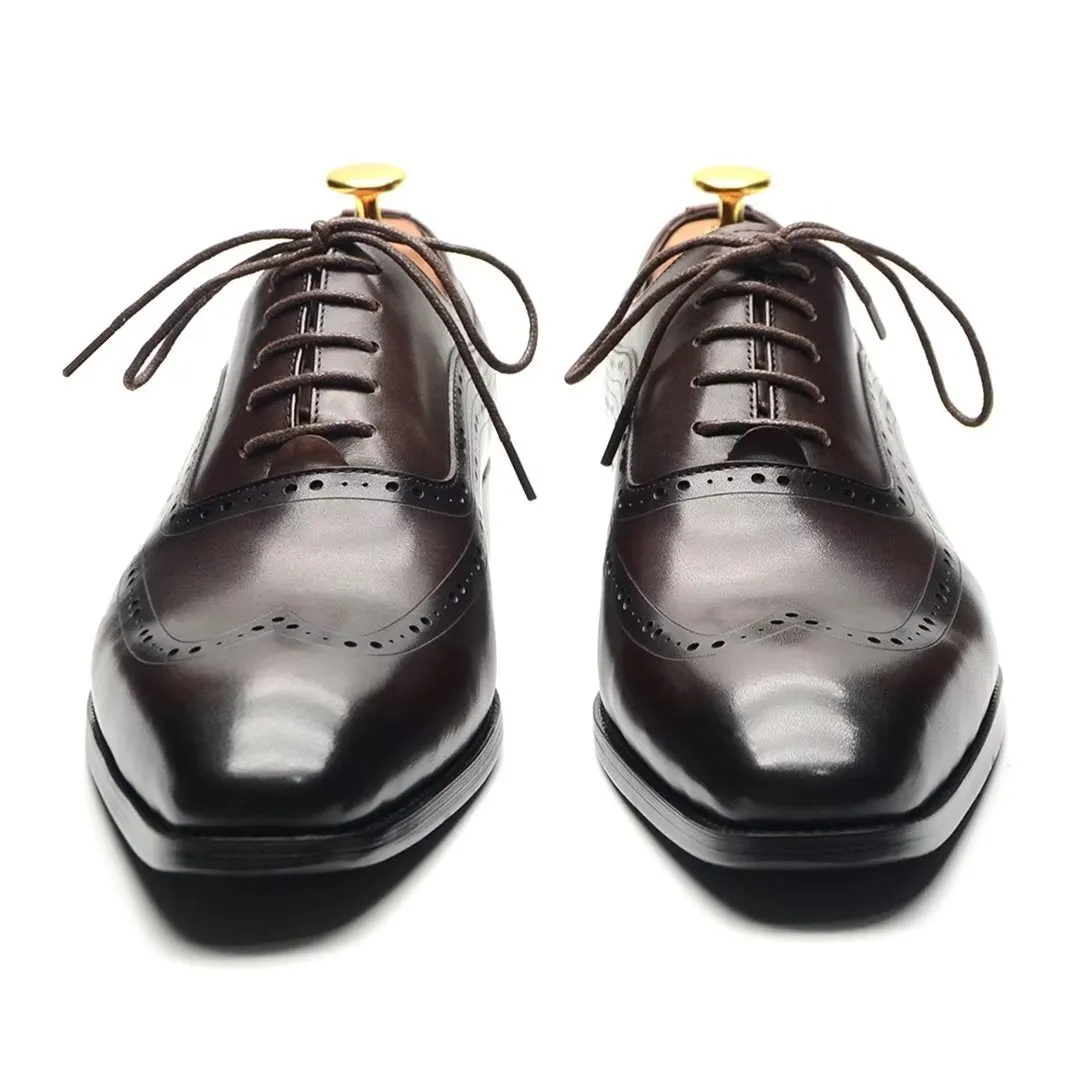 Sophisticated Lace-Up Dress Footwear