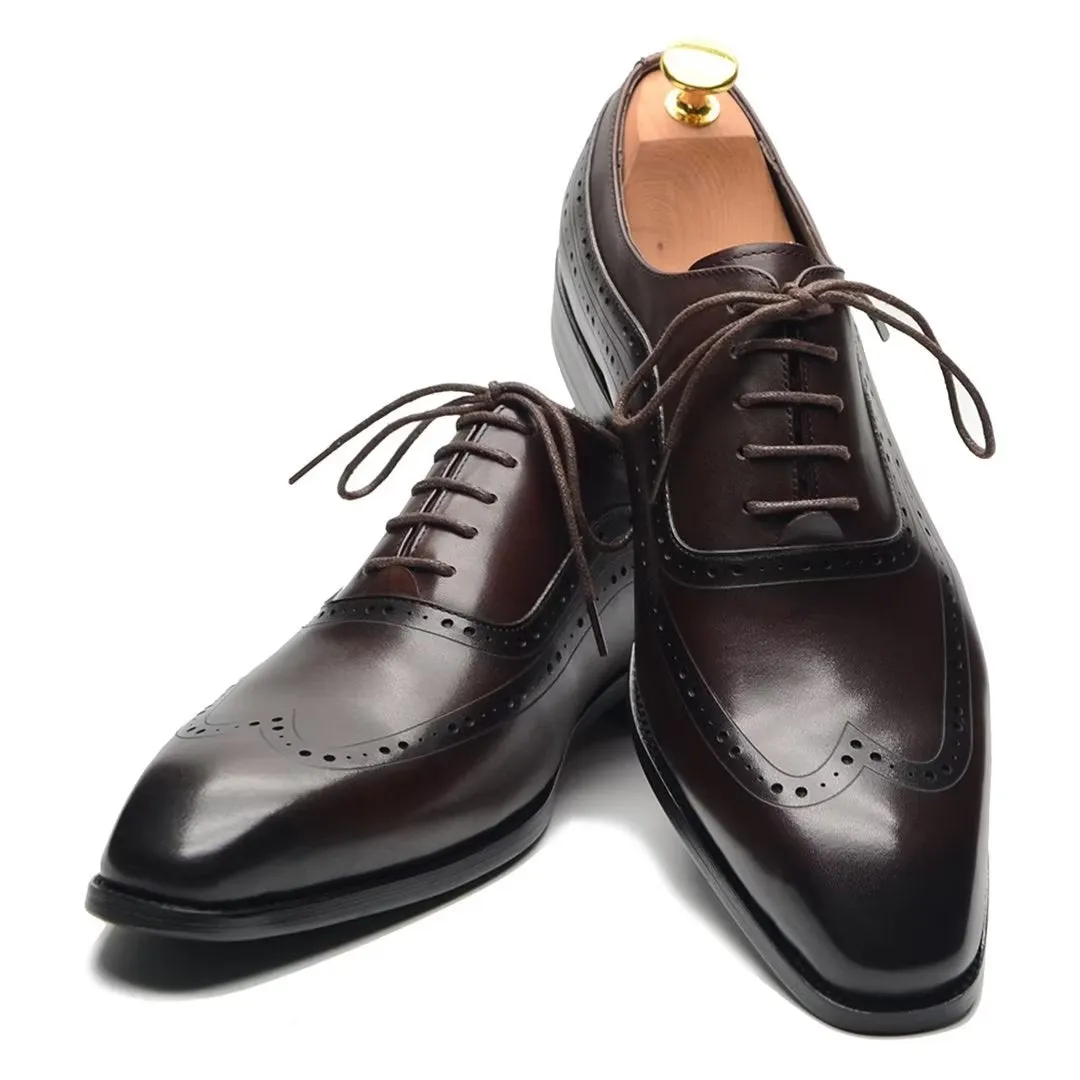 Sophisticated Lace-Up Dress Footwear