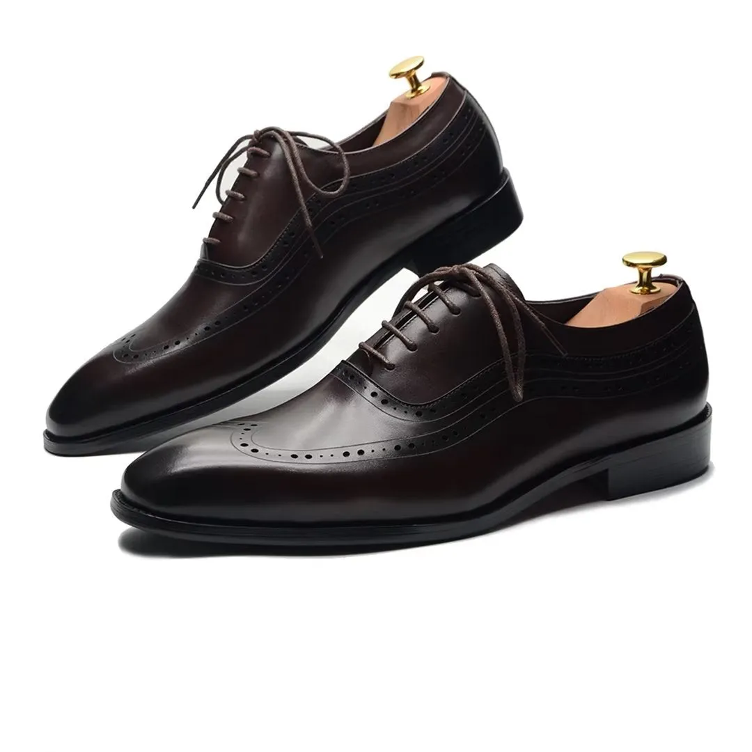 Sophisticated Lace-Up Dress Footwear