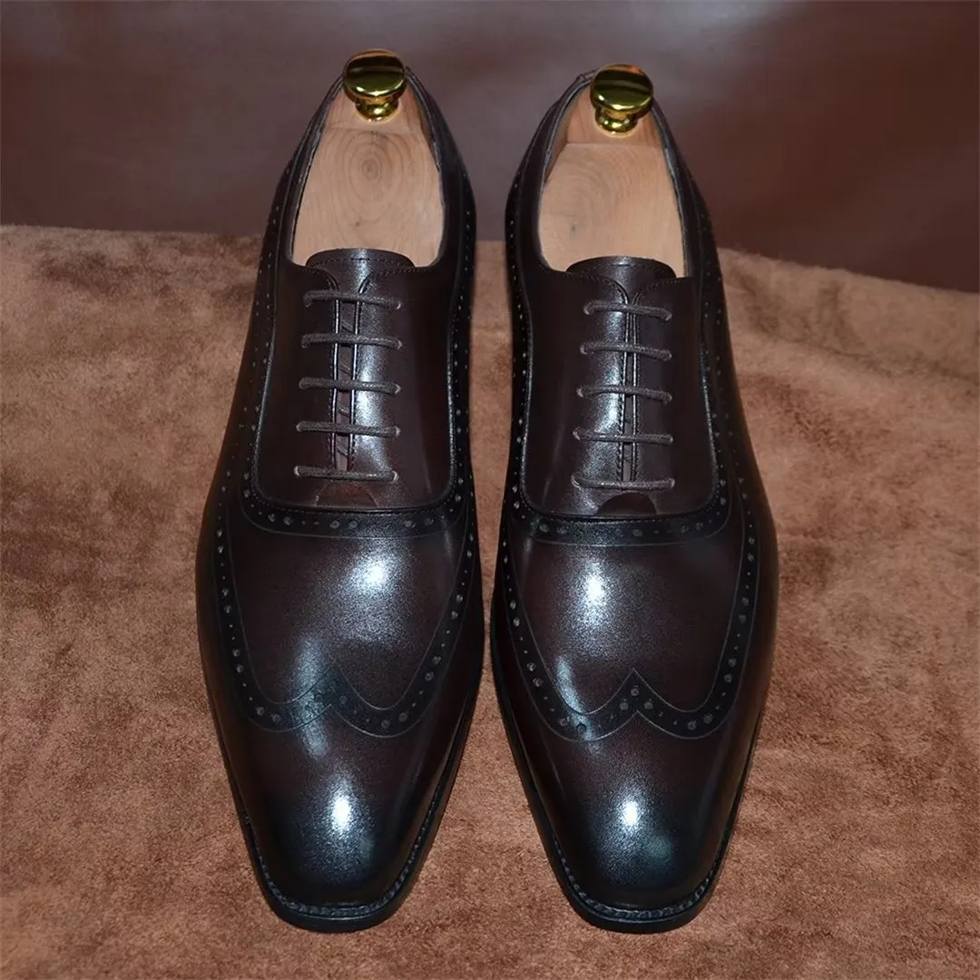 Sophisticated Lace-Up Dress Footwear