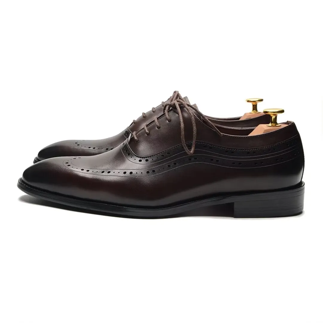 Sophisticated Lace-Up Dress Footwear