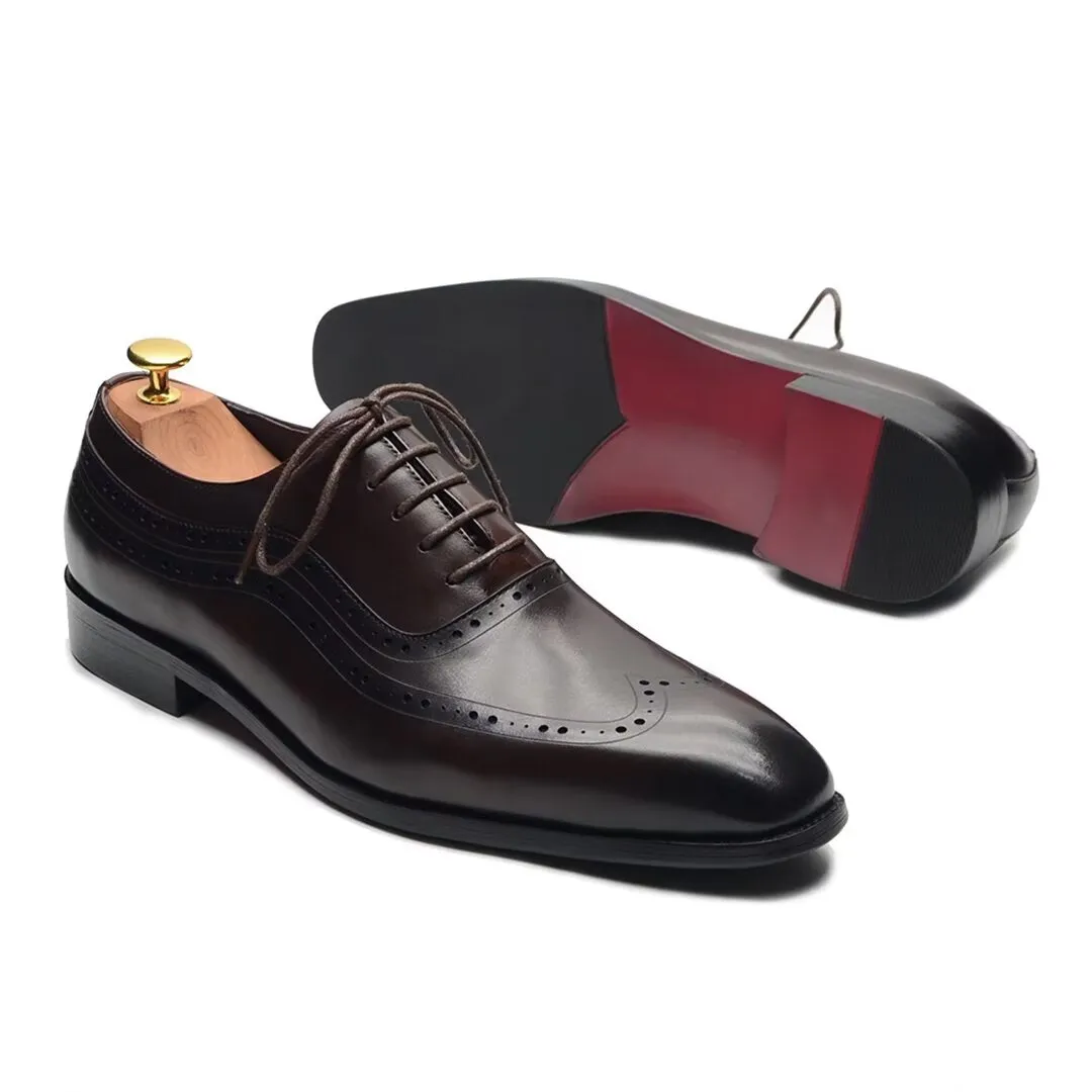 Sophisticated Lace-Up Dress Footwear