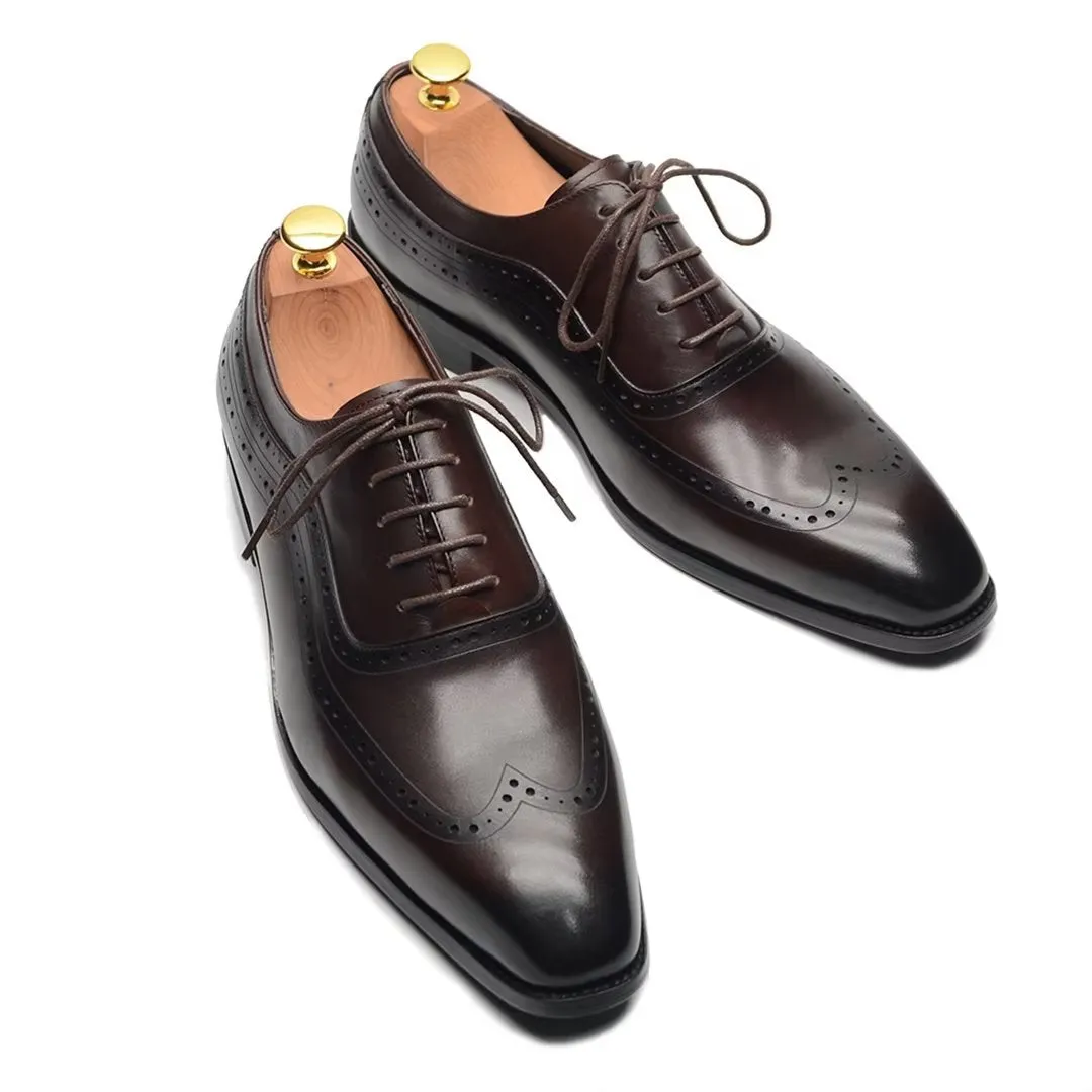 Sophisticated Lace-Up Dress Footwear