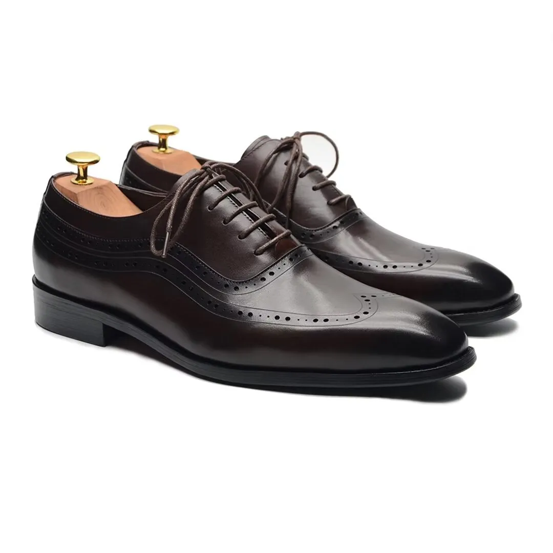 Sophisticated Lace-Up Dress Footwear