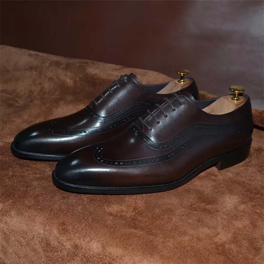 Sophisticated Lace-Up Dress Footwear