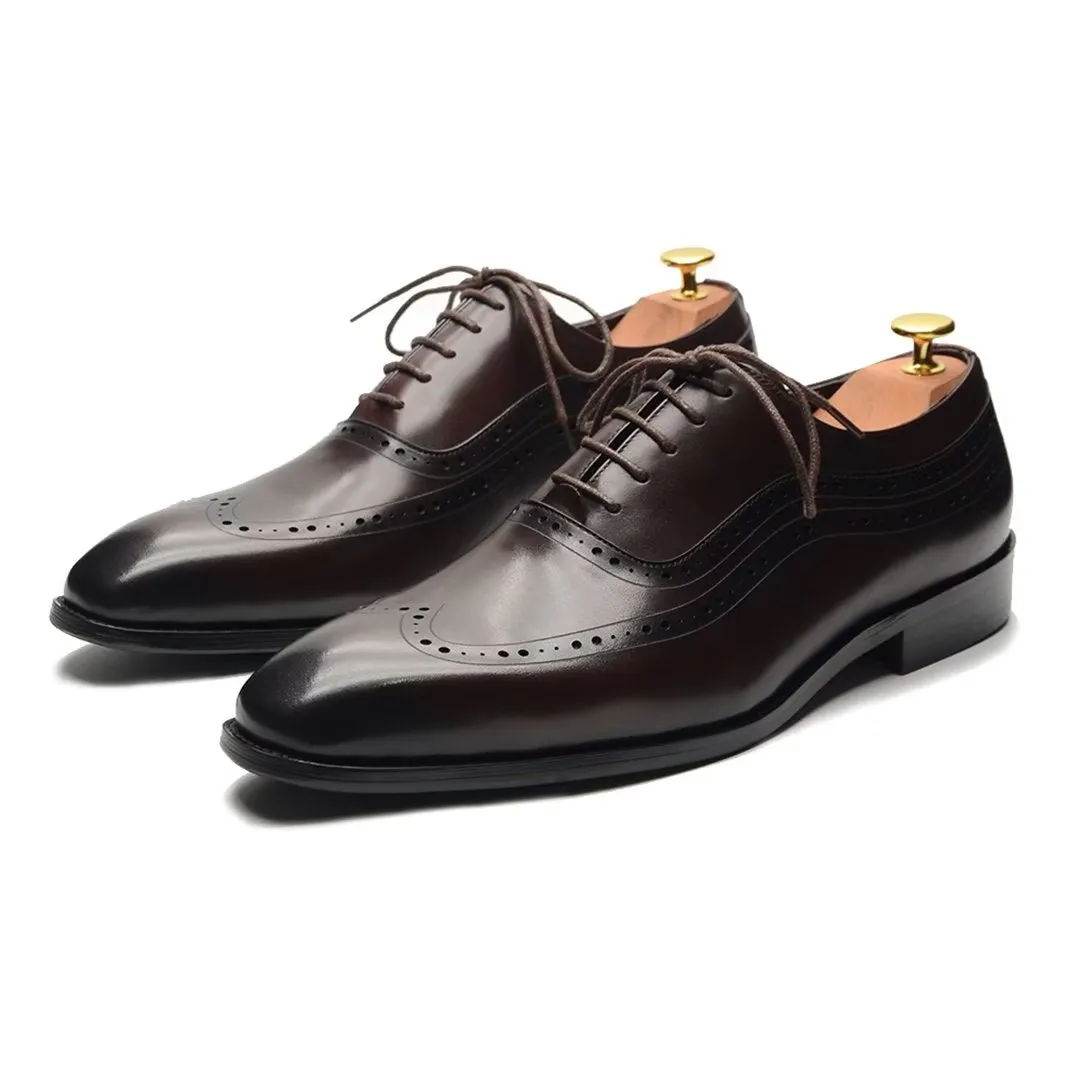 Sophisticated Lace-Up Dress Footwear
