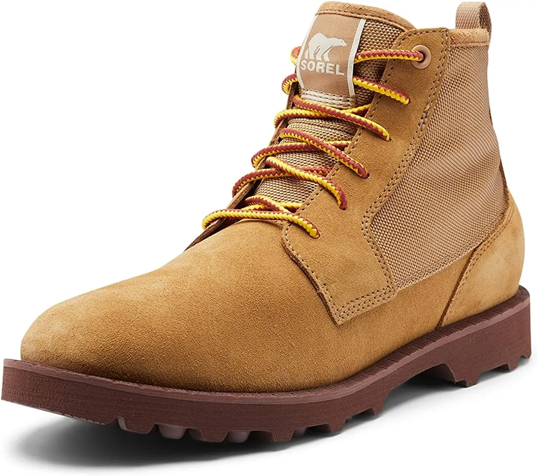 Sorel Men's Caribou Mod Chukka WP Boot  Waterproof Suede & Nylon Rain Boots