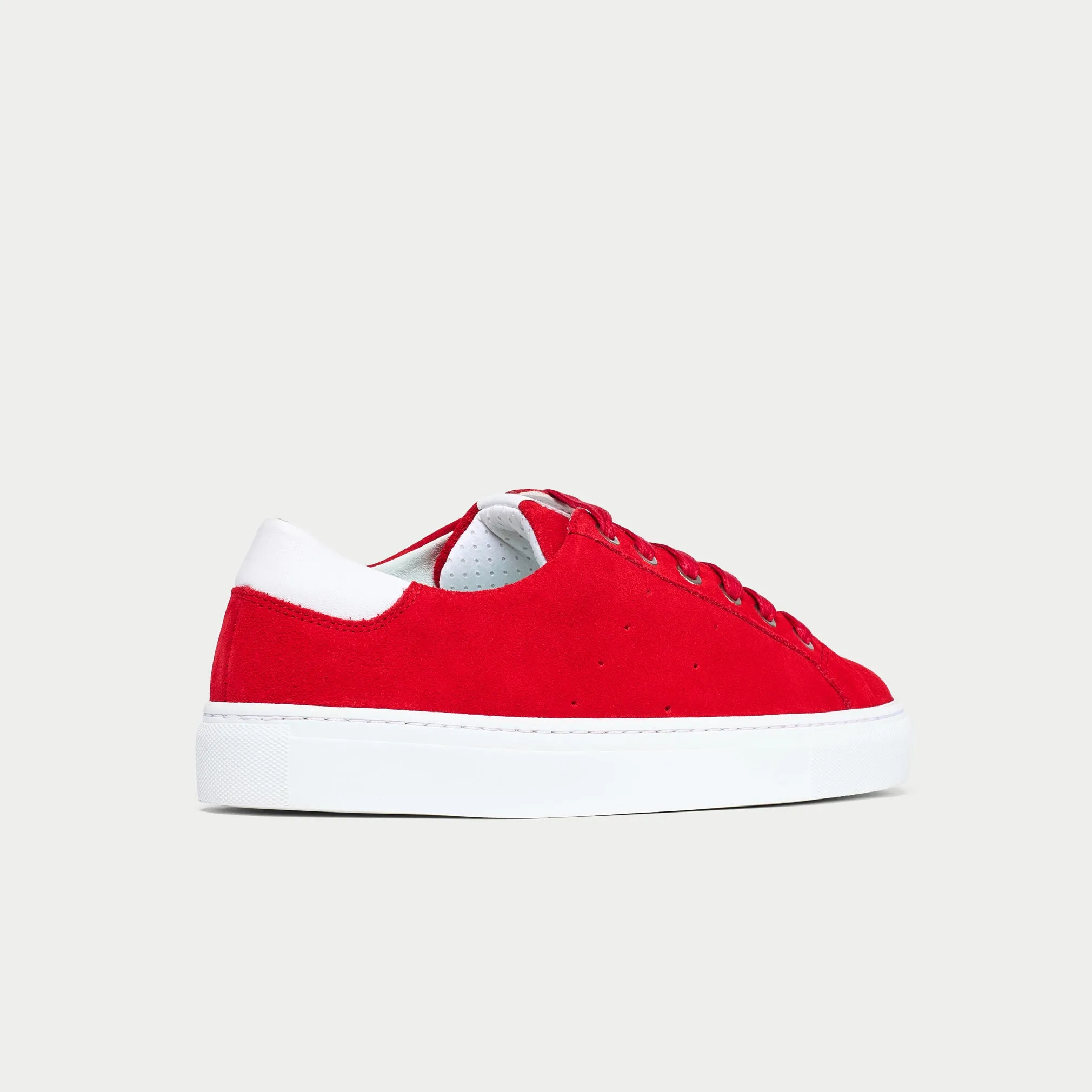 Star - Scarlet Red Suede