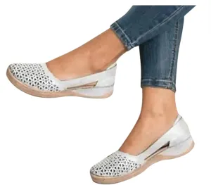 Summer Closed Toe Sandals Women 2023, Womens Sandals Dressy Casual Summer Hollow Out Shoes Orthotic Wedge Sandals