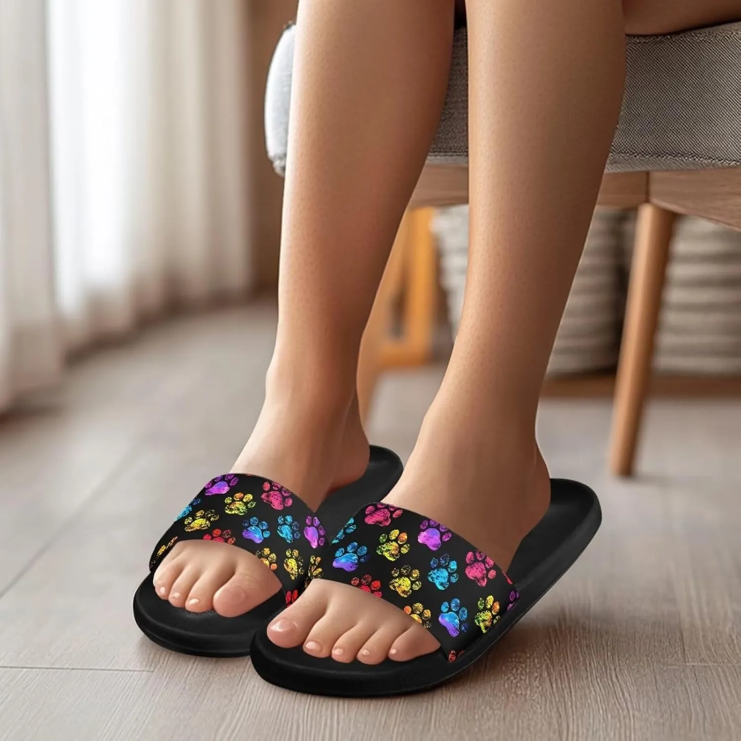 Unisex EVA Flip Flops for Women Men - Lightweight Sandals with Arch Support Beach Pool Slides Summer Slipper