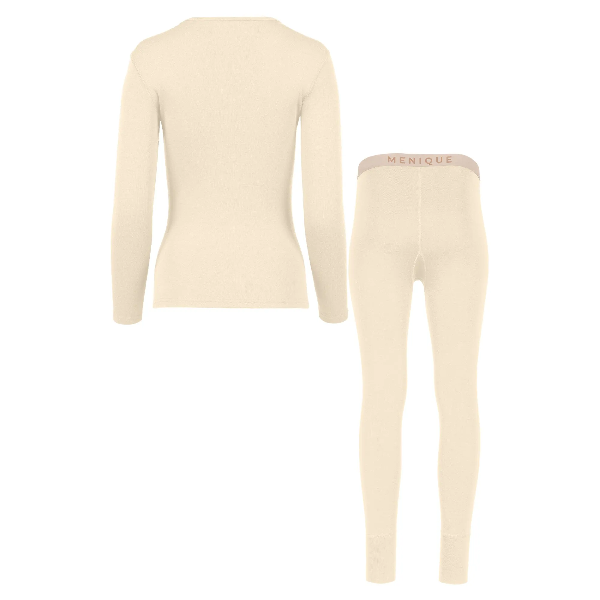 Women's 250 Long Sleeve & Bottoms 2-Piece Natural