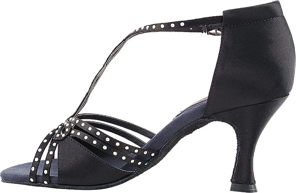 Women's Ballroom Dance Shoes Tango Wedding Salsa Shoes CD2801EB Comfortable-Very Fine 3" [Bundle of 5]