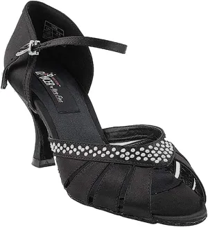 Women's Ballroom Dance Shoes Tango Wedding Salsa Shoes CD6801EB Comfortable-Very Fine 2.5" [Bundle of 5]