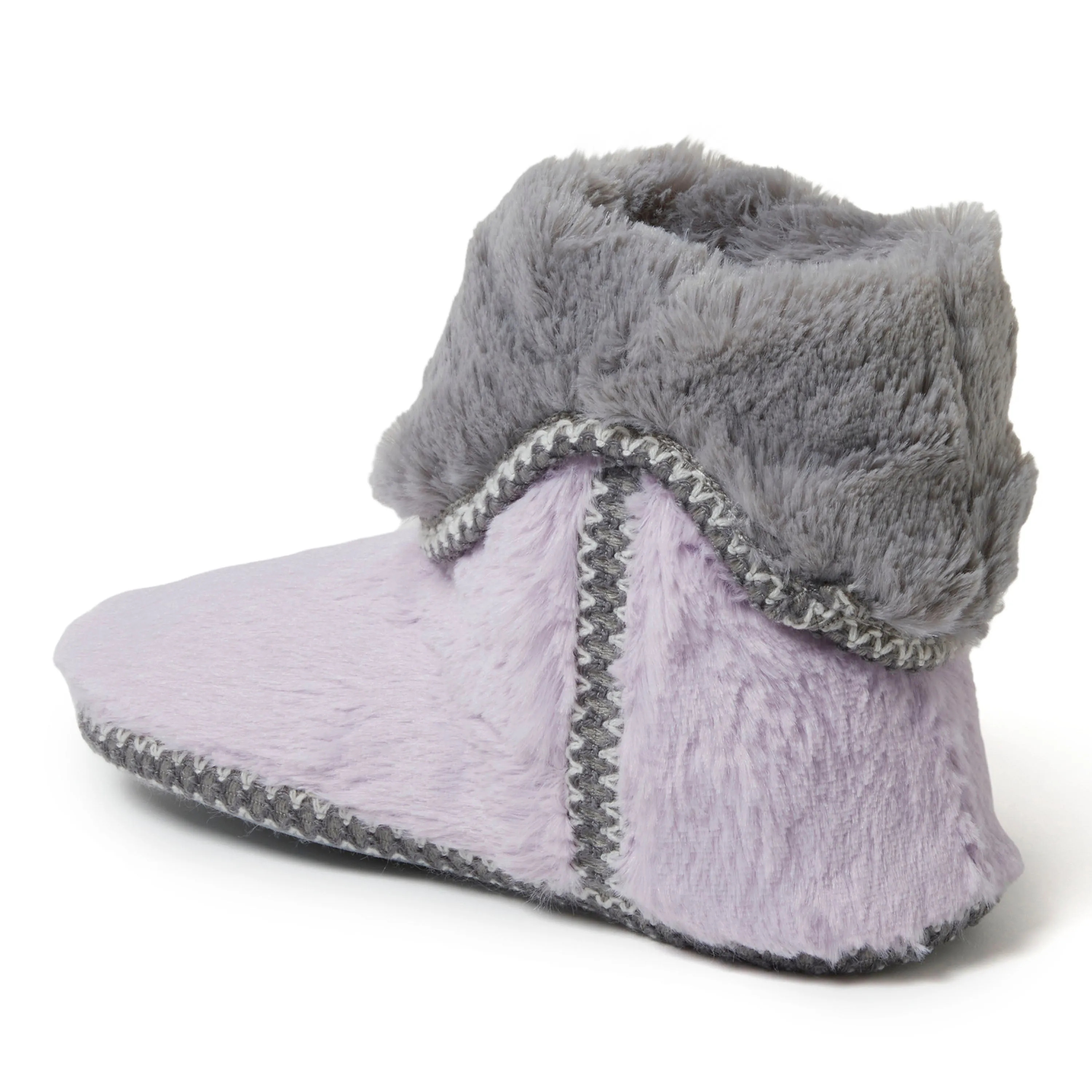 Women's Beth Faux Fur Fold Down Bootie Slipper