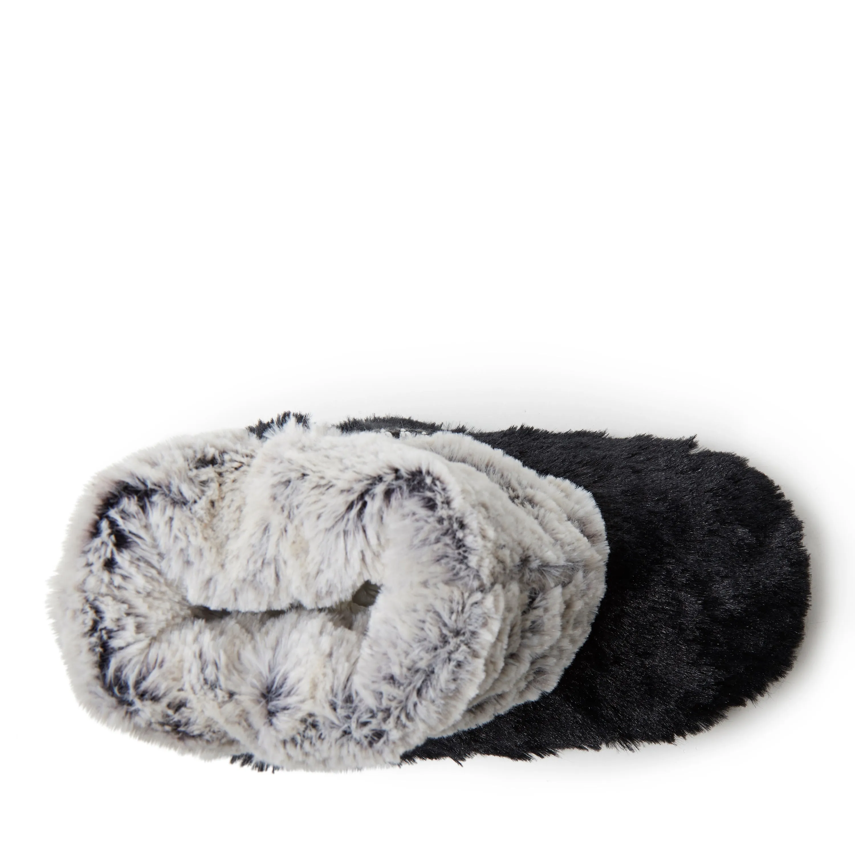 Women's Beth Faux Fur Fold Down Bootie Slipper