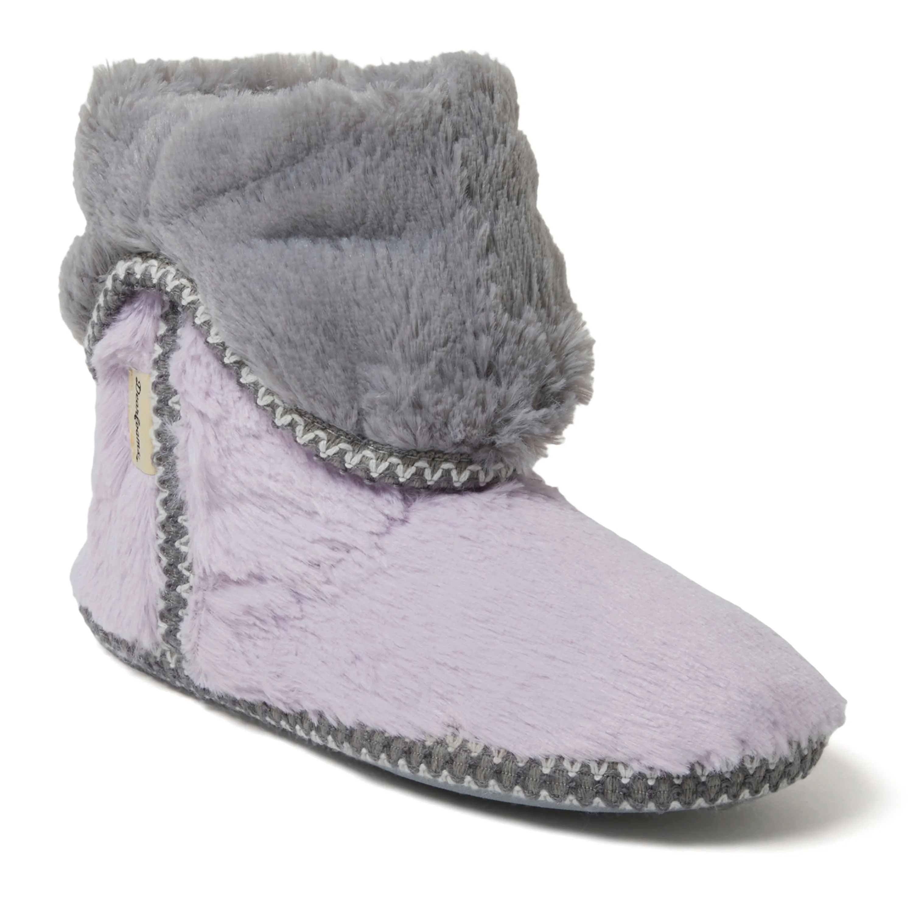 Women's Beth Faux Fur Fold Down Bootie Slipper