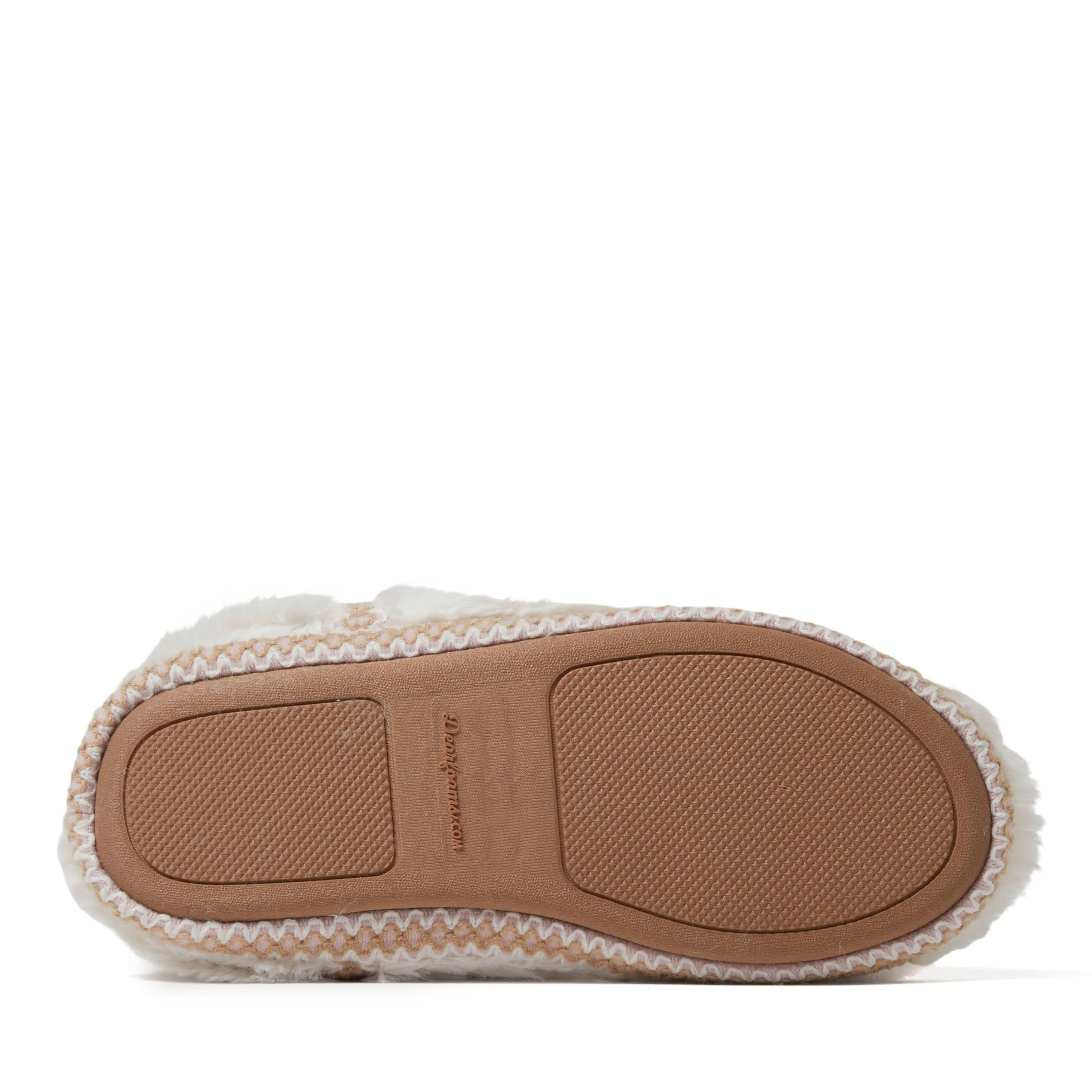 Women's Beth Faux Fur Fold Down Bootie Slipper