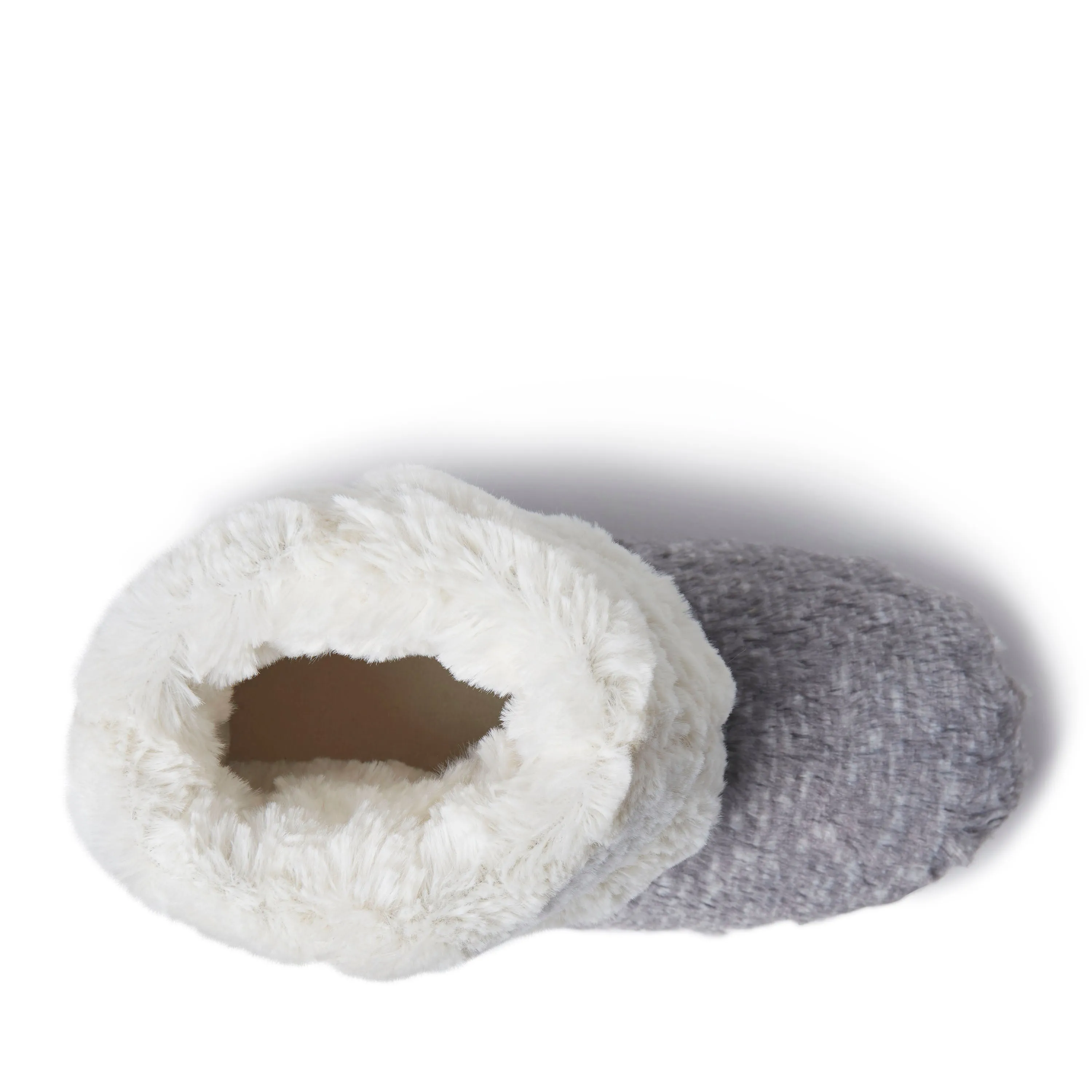 Women's Beth Faux Fur Fold Down Bootie Slipper