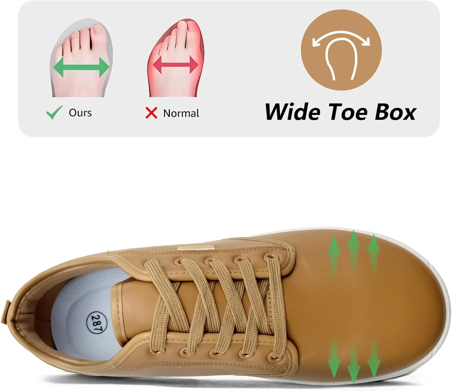 Womens Mens Barefoot Wide Toe Box Shoes, Walking Shoes Zero Drop Sneakers for Men Minimalist Casual Shoes