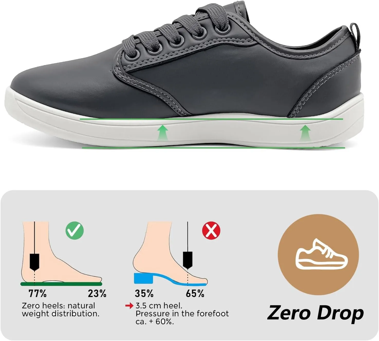 Womens Mens Barefoot Wide Toe Box Shoes, Walking Shoes Zero Drop Sneakers for Men Minimalist Casual Shoes