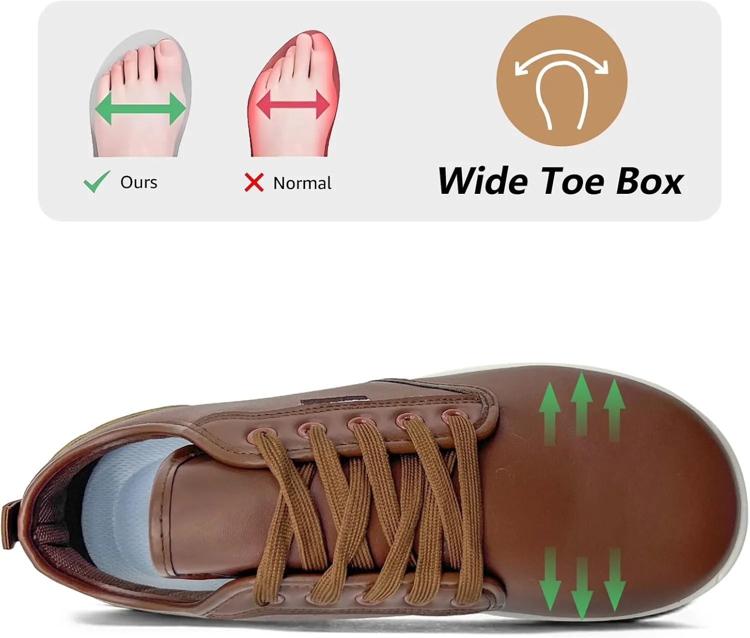Womens Mens Barefoot Wide Toe Box Shoes, Walking Shoes Zero Drop Sneakers for Men Minimalist Casual Shoes