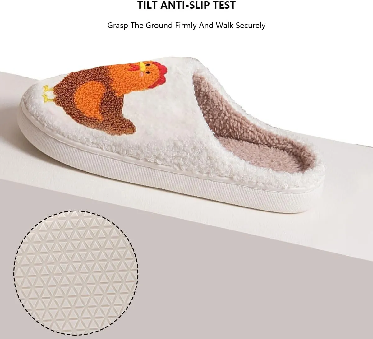 Women's Men's Cute Evil Eyes Slippers Strawberry Slippers Fuzzy Plush Soft Warm Home Bedroom House Shoes