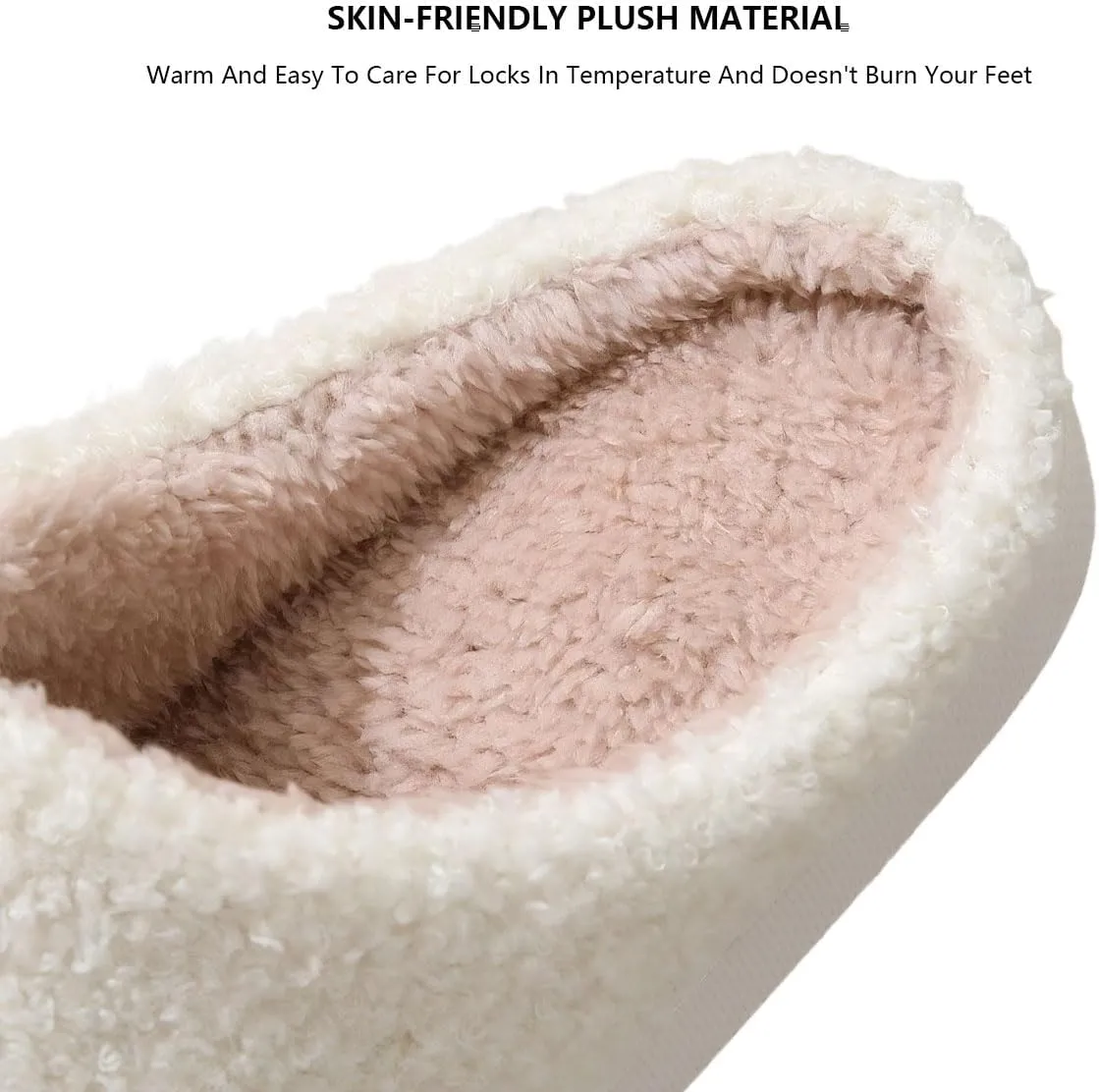 Women's Men's Cute Evil Eyes Slippers Strawberry Slippers Fuzzy Plush Soft Warm Home Bedroom House Shoes