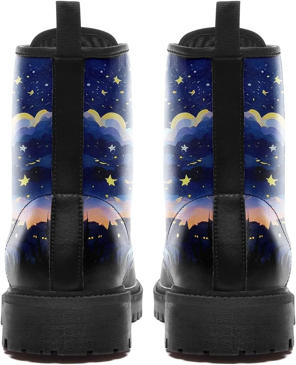 Women's Sky Star Artistic Ankle Booties Men's Comfort Lace-up Winter Fall Dress Fashion Boots Stylish Outdoor Shoes