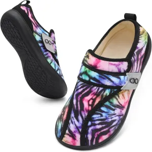 XIHALOOK Womens Slippers Wide Diabetic Shoes with Adjustable Strap for Diabetic Swollen Feet Outdoor Indoor Walking Shoes