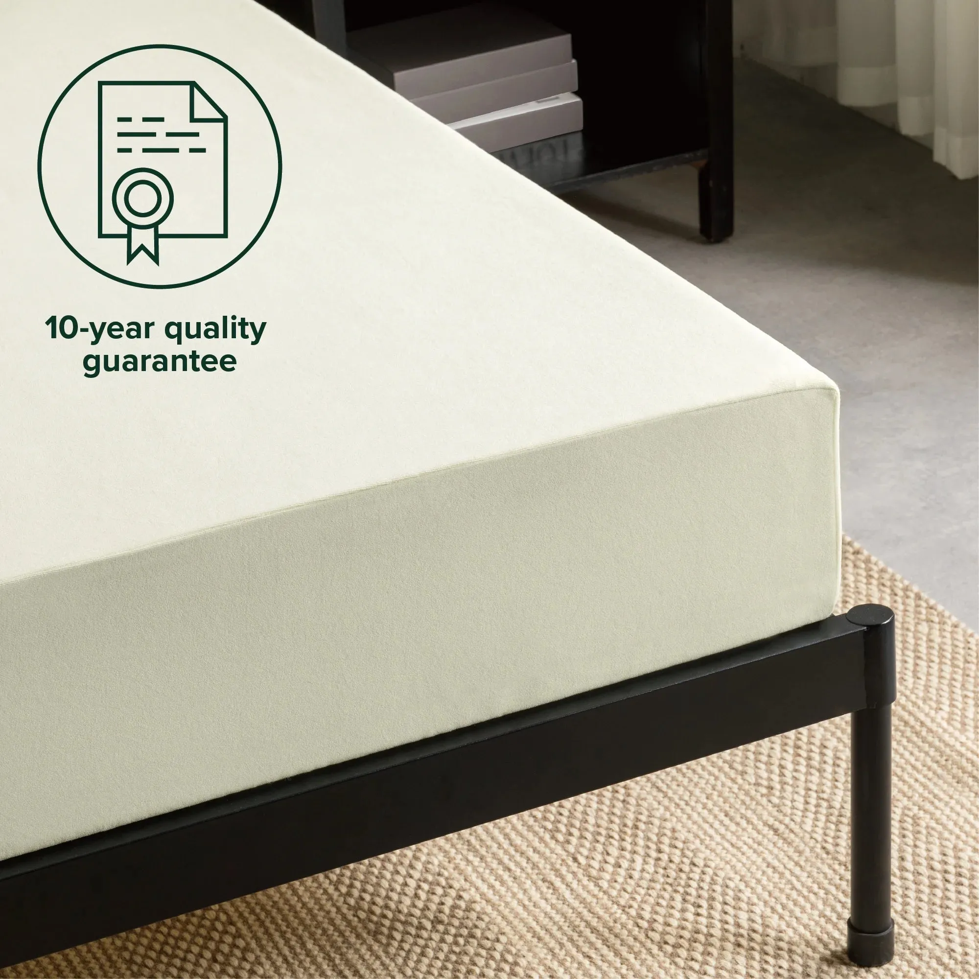 Zinus Cooling Airflow Tight Top 8" Memory Foam Mattress, Full